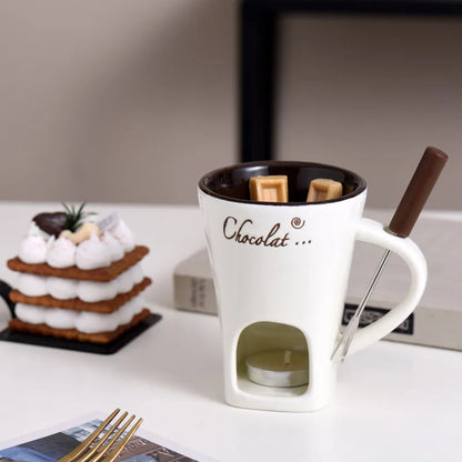 Ceramic Fondue Indulgence