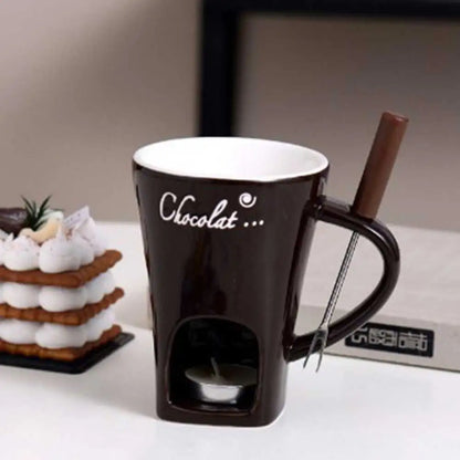 Ceramic Fondue Indulgence