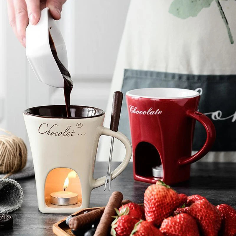 Ceramic Fondue Indulgence
