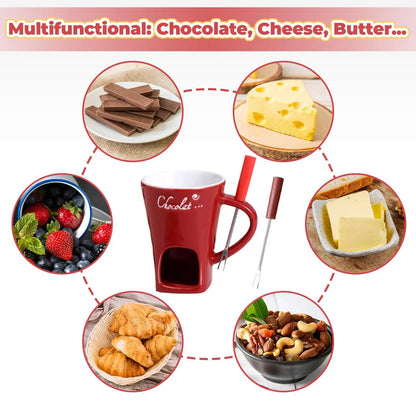 Ceramic Fondue Indulgence