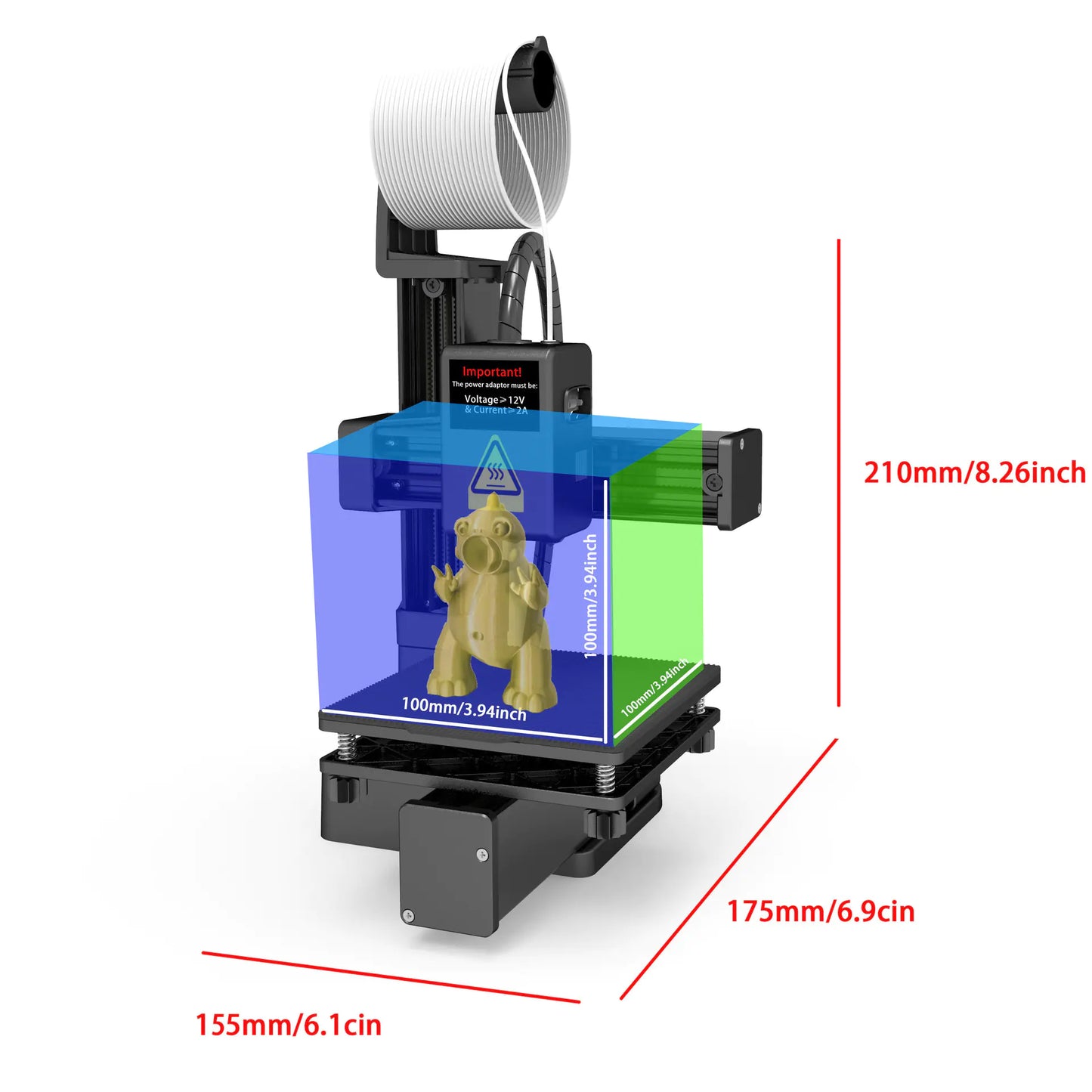 EasyThreed K10 Starter 3D Printer