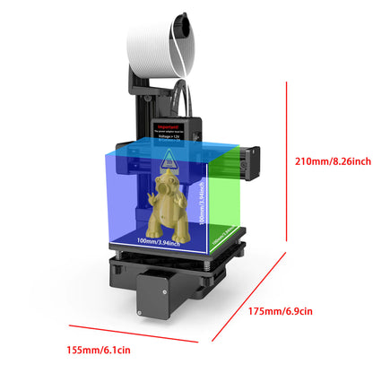 EasyThreed K10 Starter 3D Printer